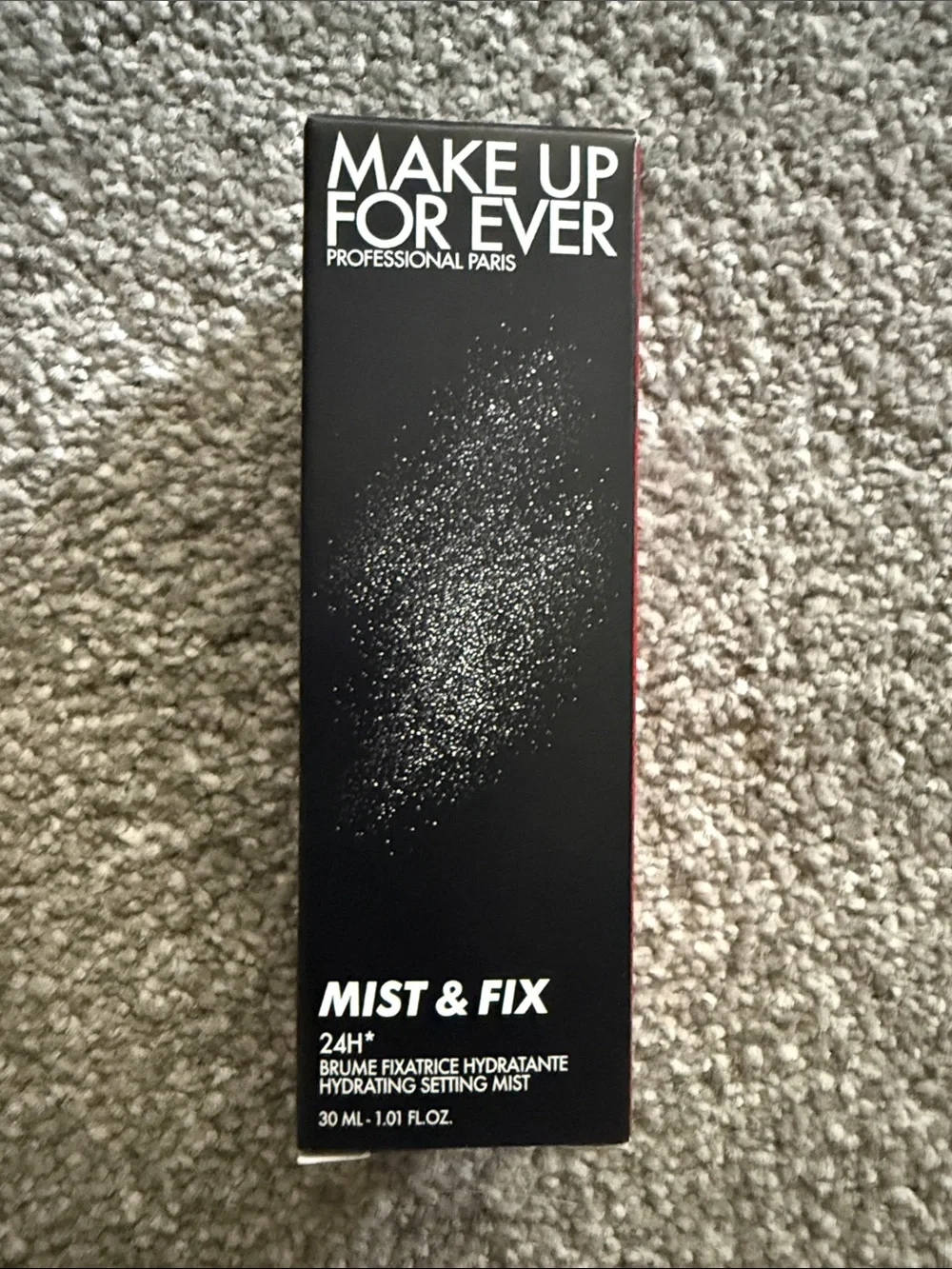 Makeup Forever Mist & Fix Hydrating Setting Mist - Black with Silver Detail